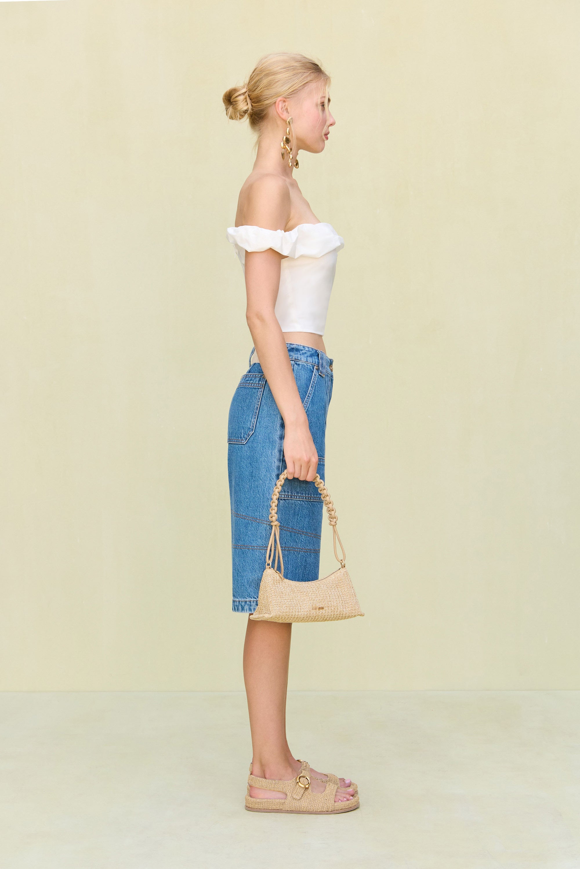 TANAKA SHORT - STONE WASH