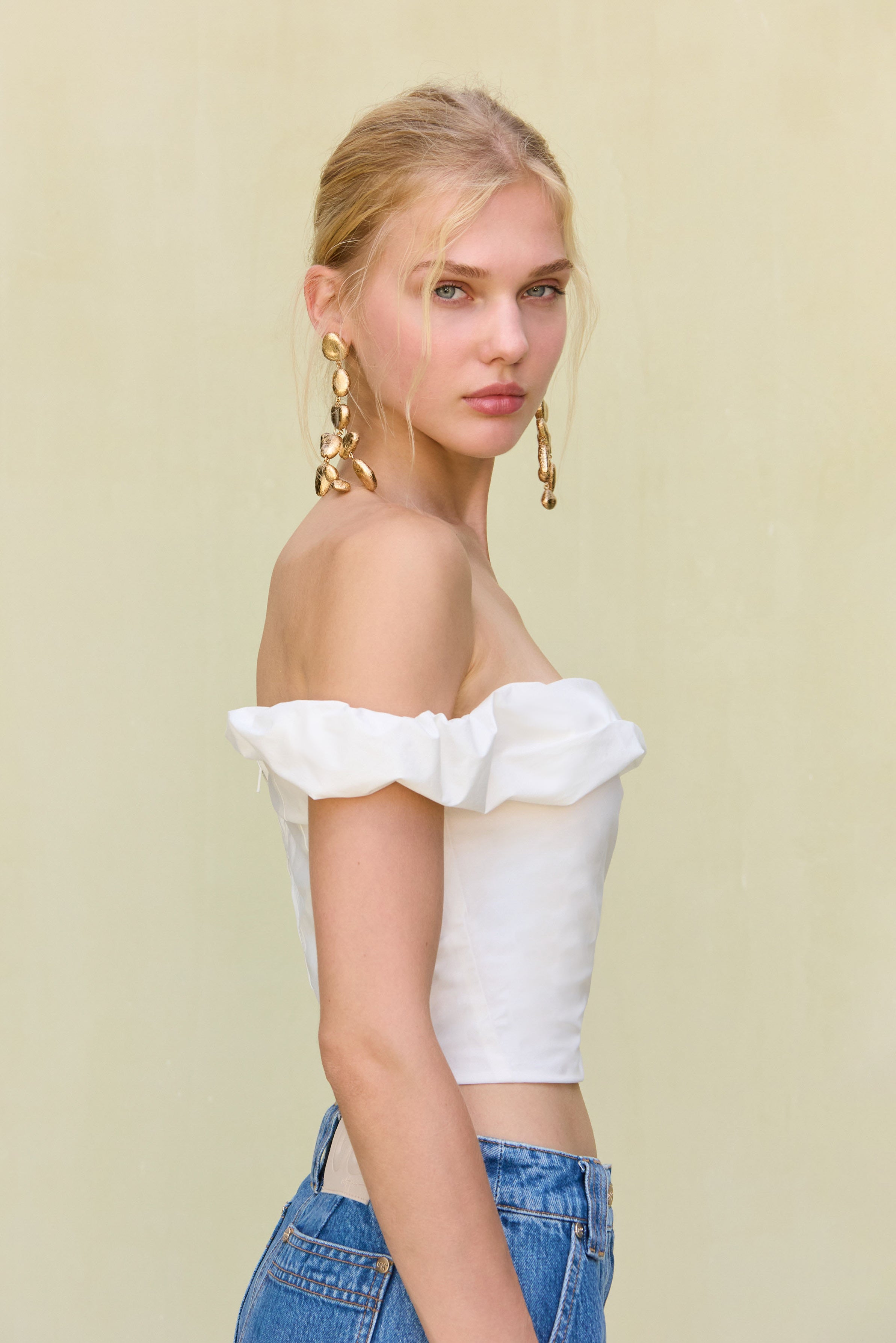 MARNIE TOP - OFF WHITE