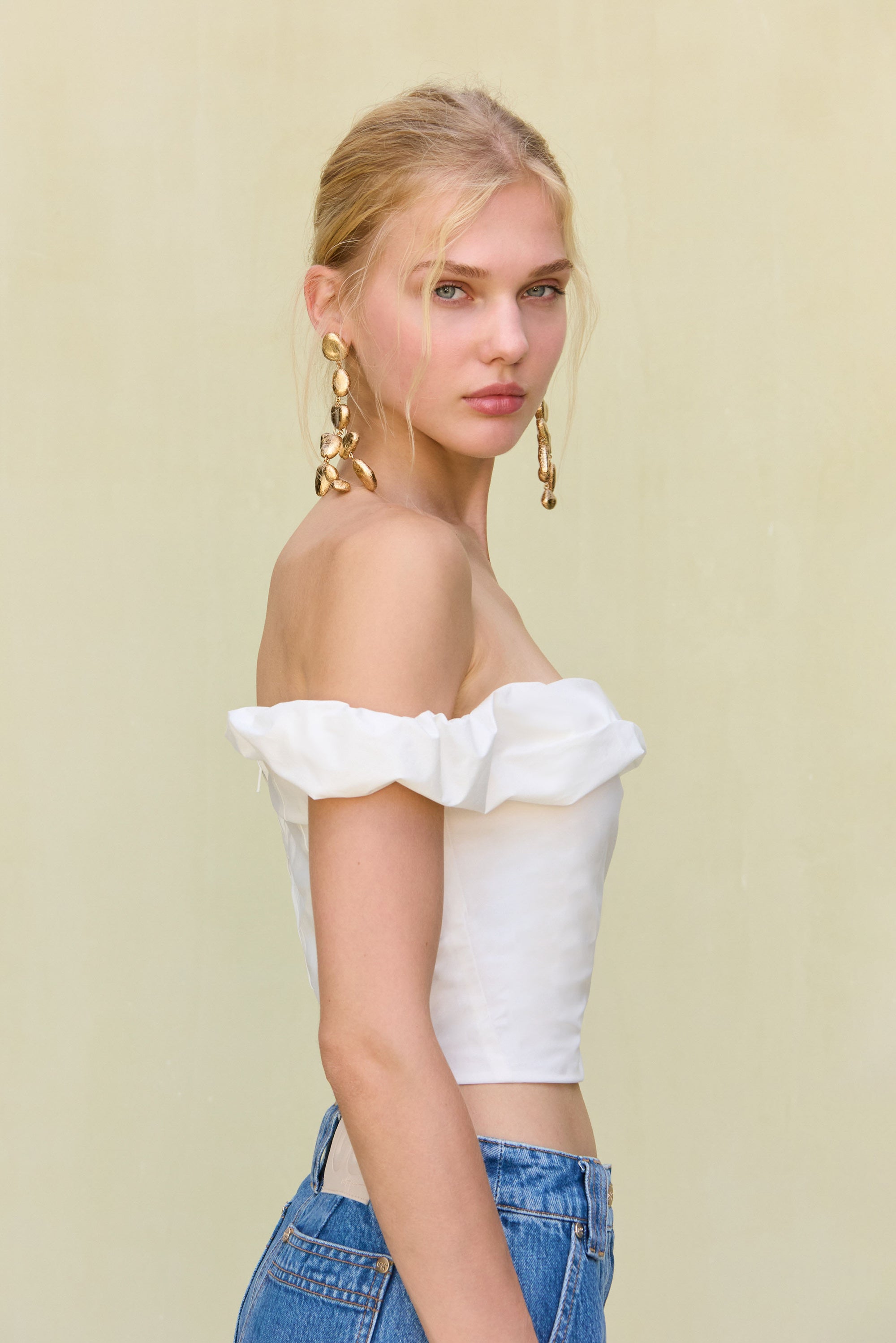 MARNIE TOP - OFF WHITE