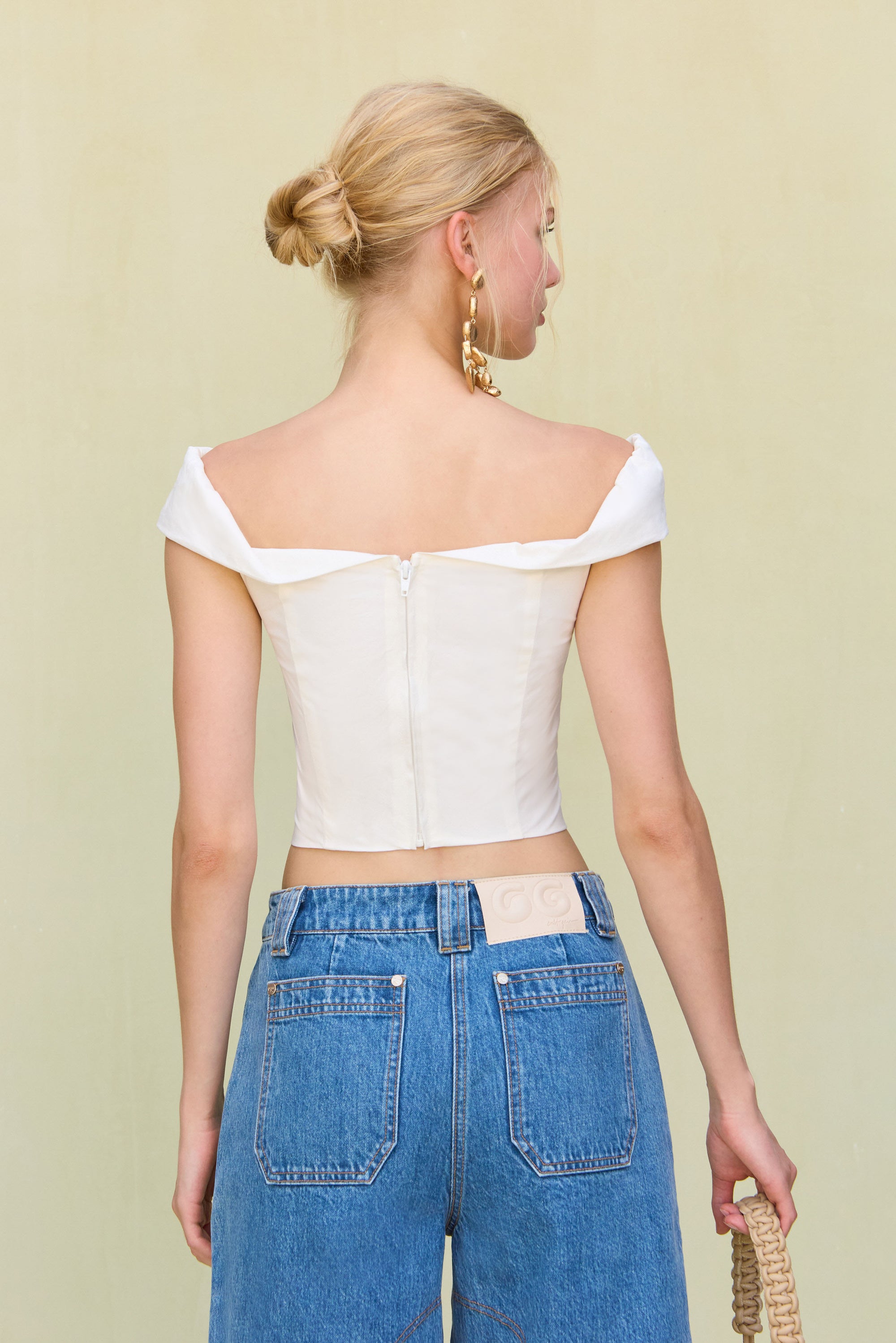 MARNIE TOP - OFF WHITE