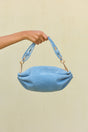 CINCH CROSSBODY BAG - DENIM