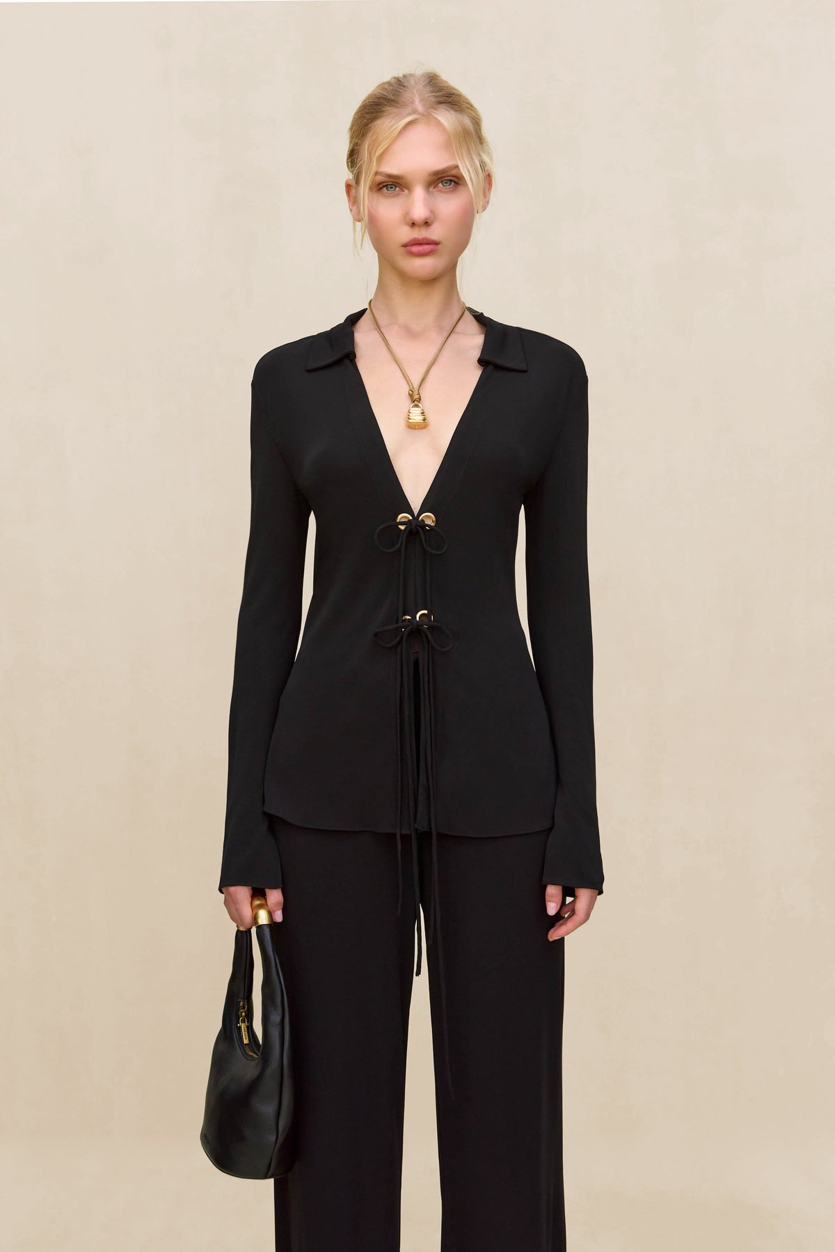 SAGE TOP - BLACK