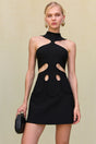 LILLIE KNIT DRESS - BLACK