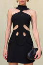 LILLIE KNIT DRESS - BLACK