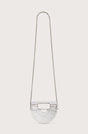 GAIA`S ARK NANO CROSSBODY BAG - SHINY SILVER