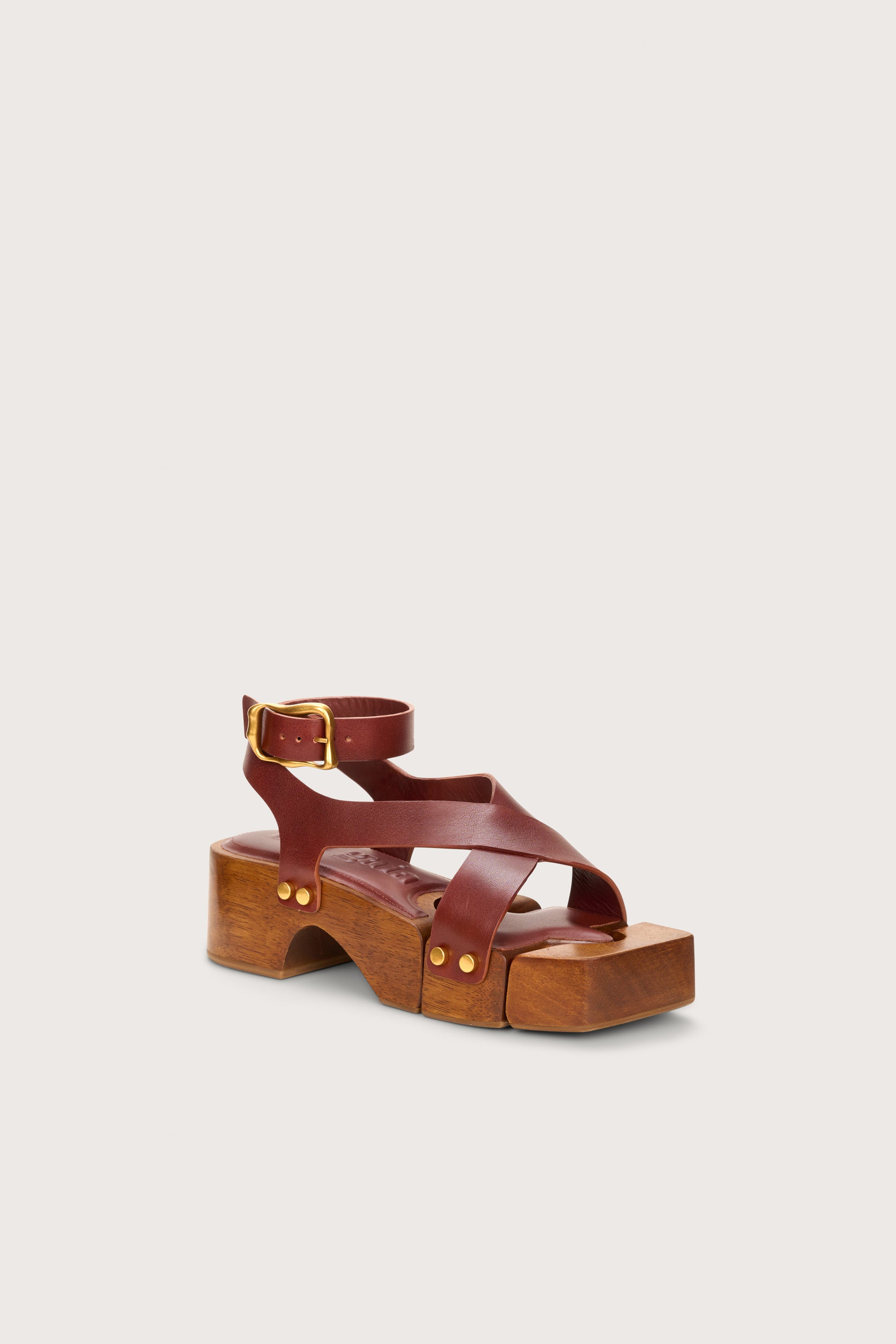 PEPPA CLOG - MAHOGANY