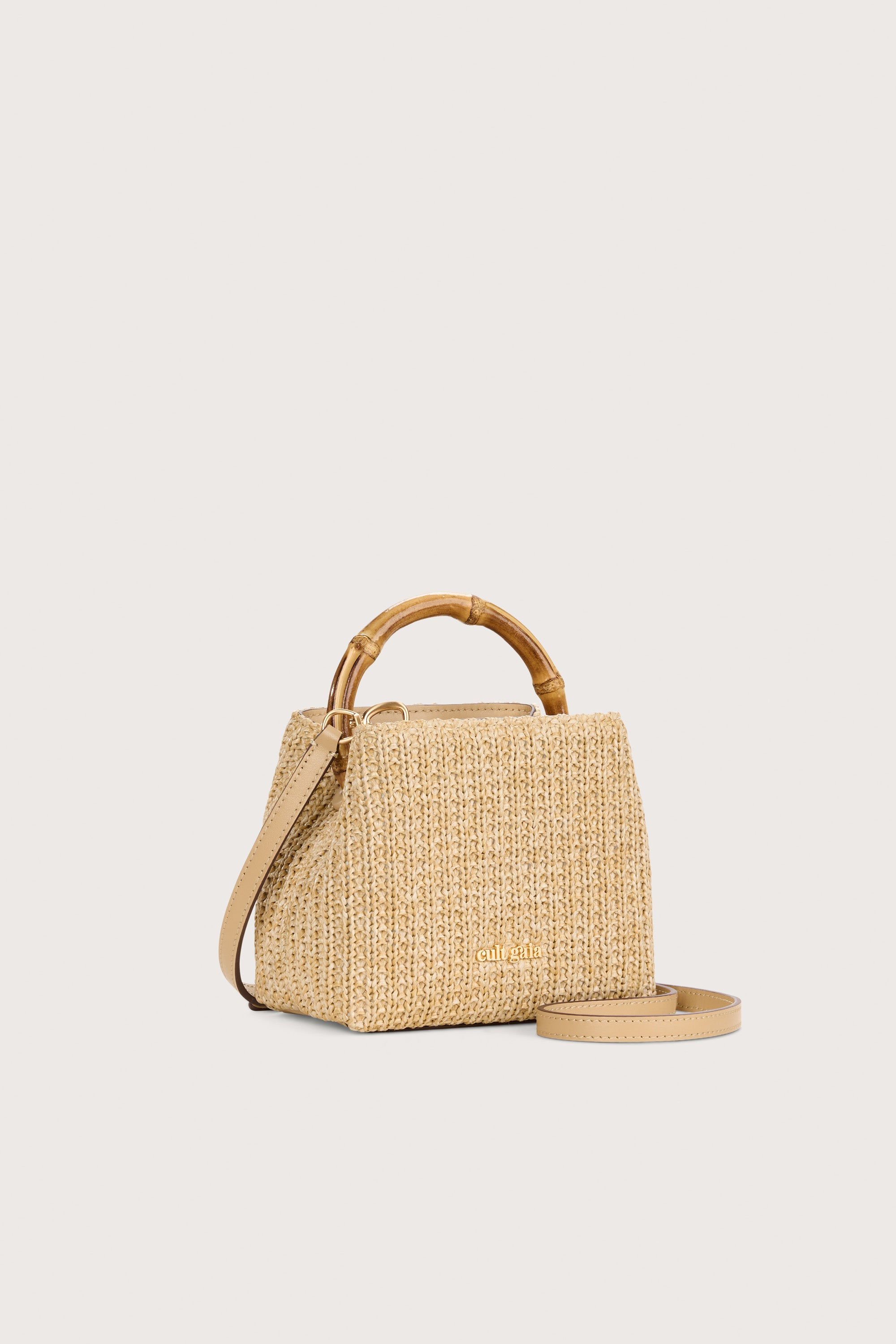 CULT GAIA SOLENE MINI CROSSBODY IN NATURAL