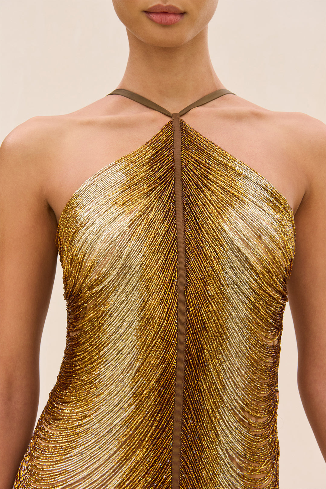 DOMINA DRESS - BRONZE CULT GAIA DOMINA DRESS - BRONZE CULT GAIA