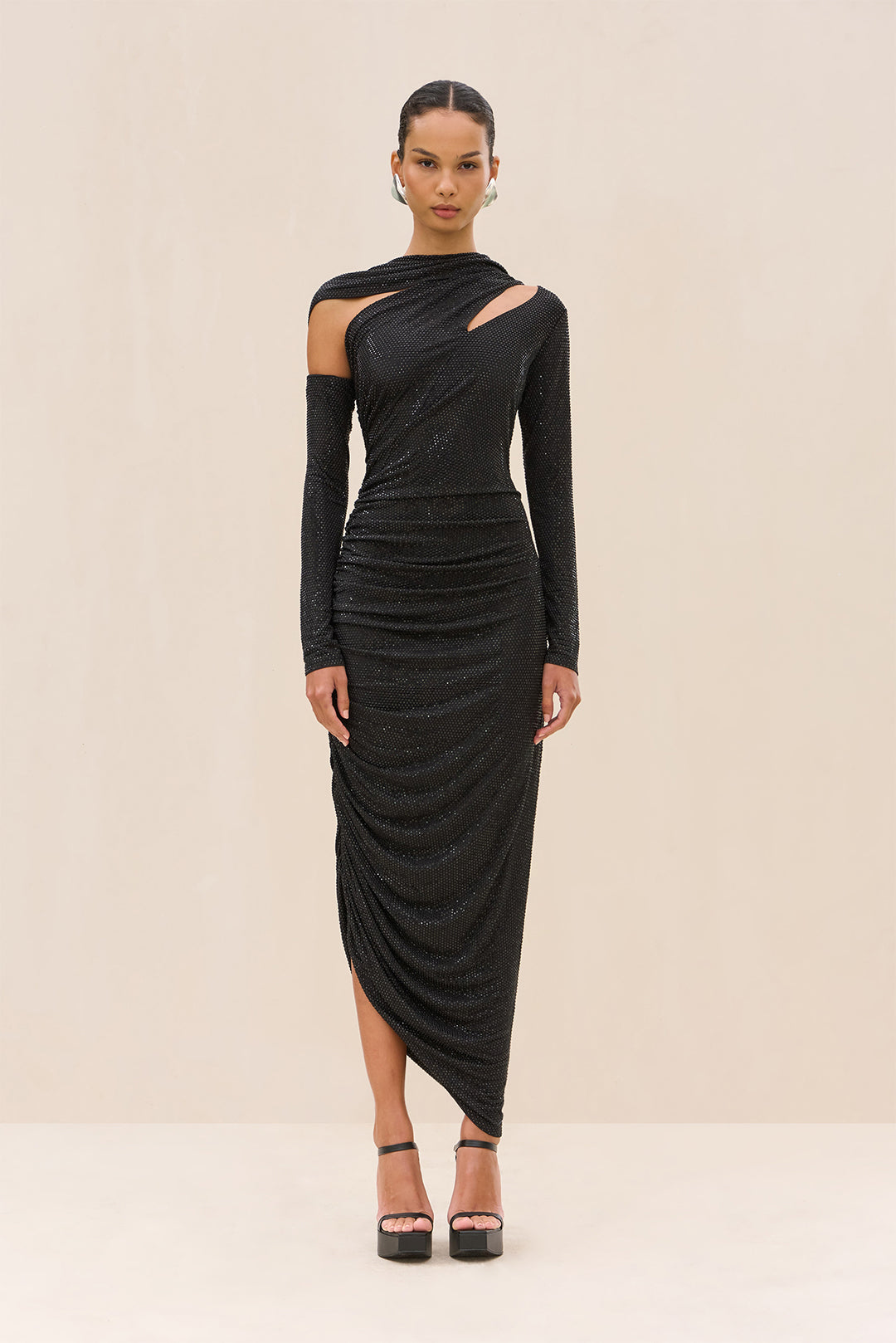 KUMASI GOWN - BLACK