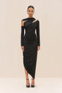 KUMASI GOWN - BLACK