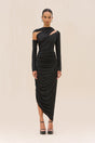 KUMASI GOWN - BLACK