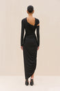 KUMASI GOWN - BLACK