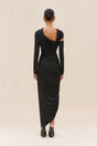 KUMASI GOWN - BLACK