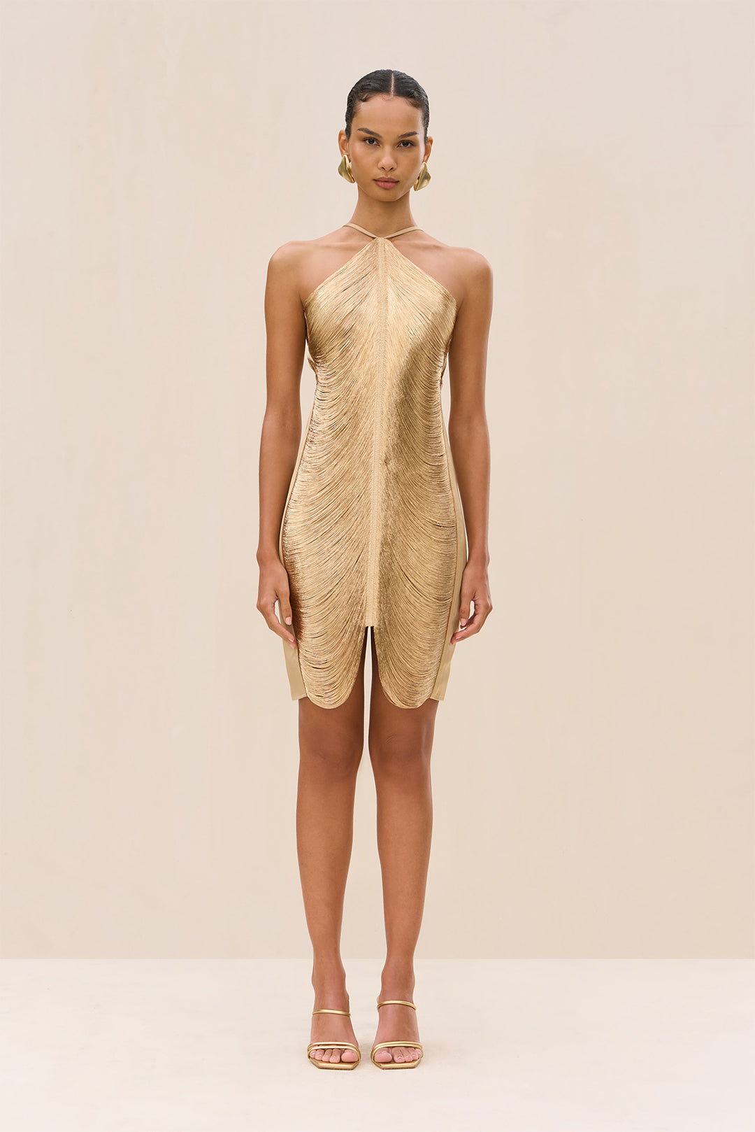 MARA DRESS - GOLD