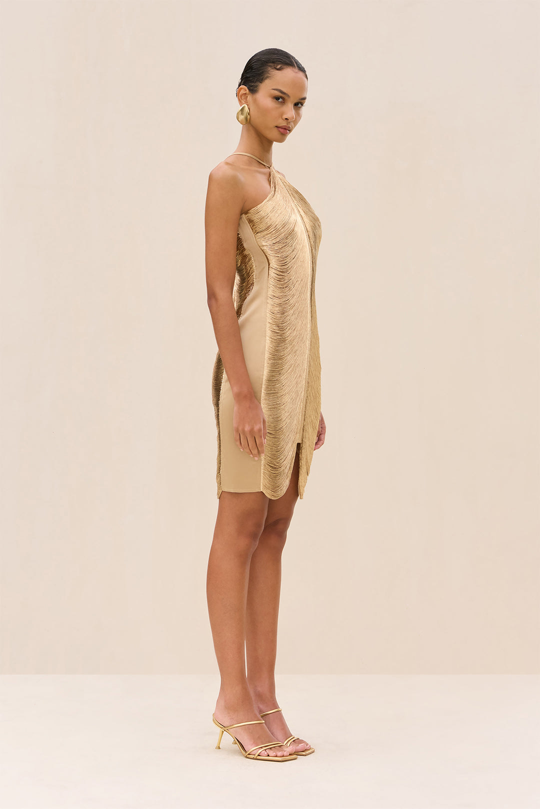 MARA DRESS - GOLD