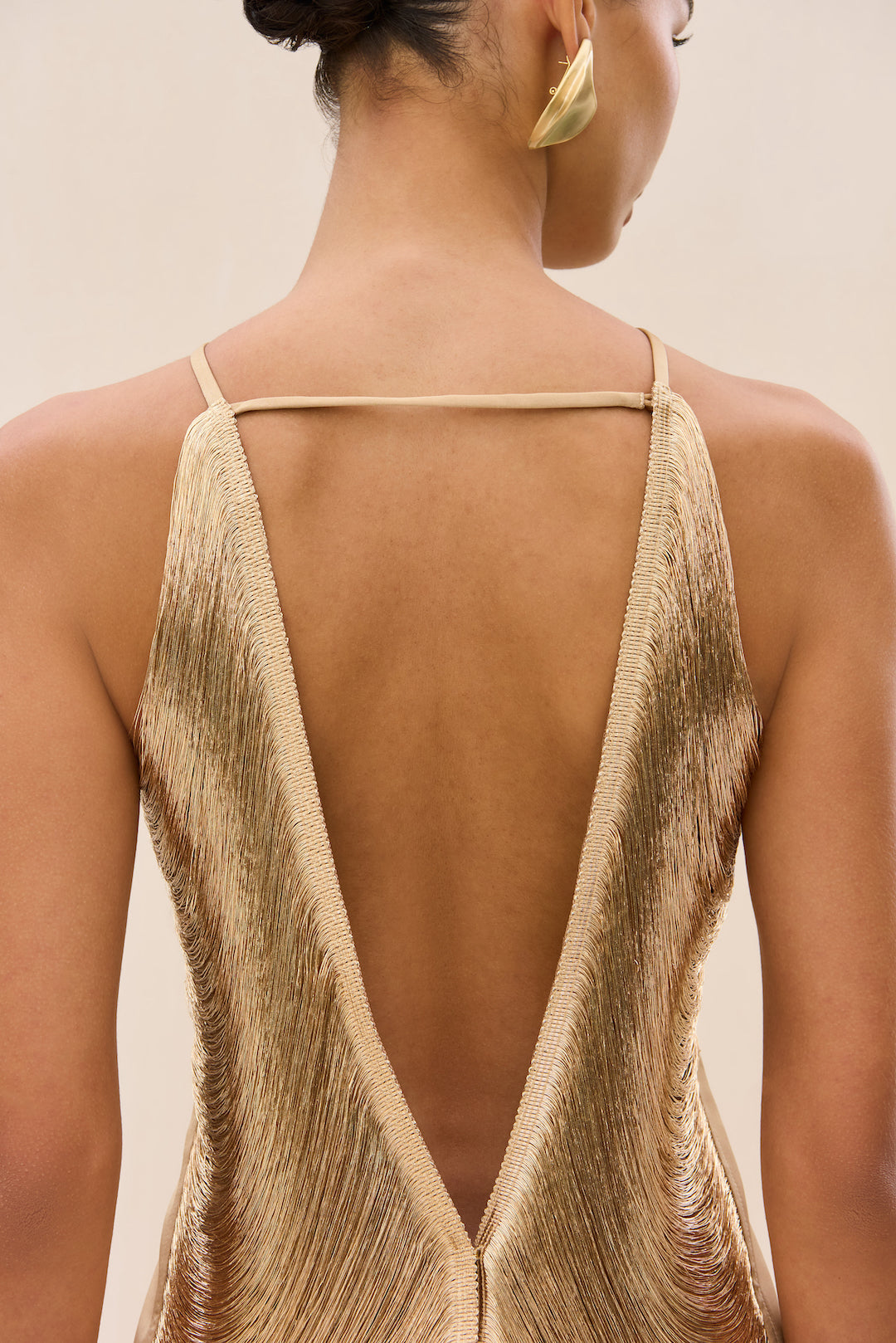 MARA DRESS - LIGHT GOLD CULT GAIA MARA DRESS - LIGHT GOLD CULT GAIA