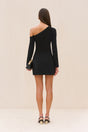 LIA KNIT DRESS - BLACK