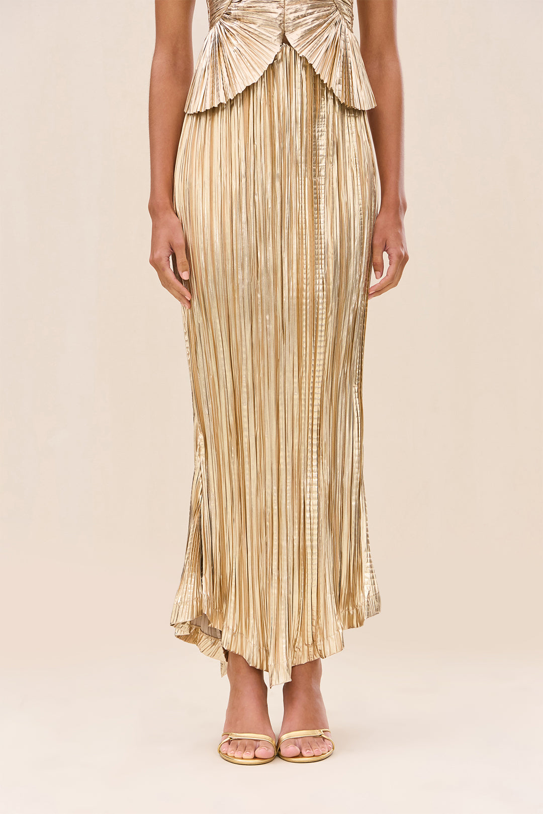 OMID SKIRT - GOLD