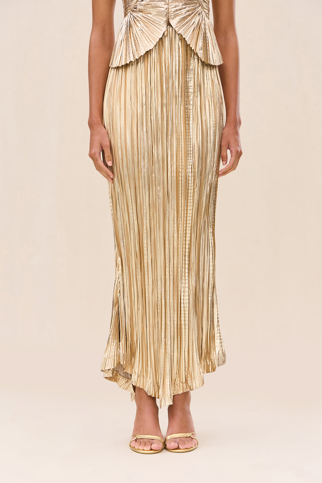 OMID SKIRT - GOLD