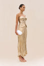 OMID SKIRT - GOLD