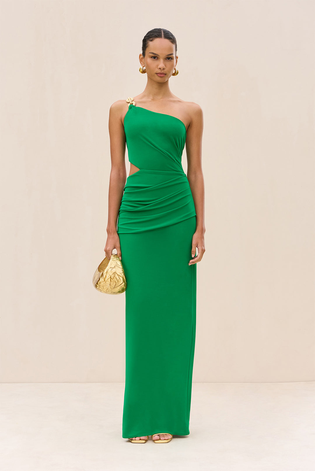 COBIE GOWN - MALACHITE