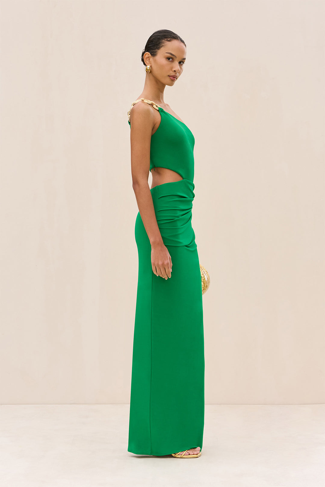 COBIE GOWN - MALACHITE