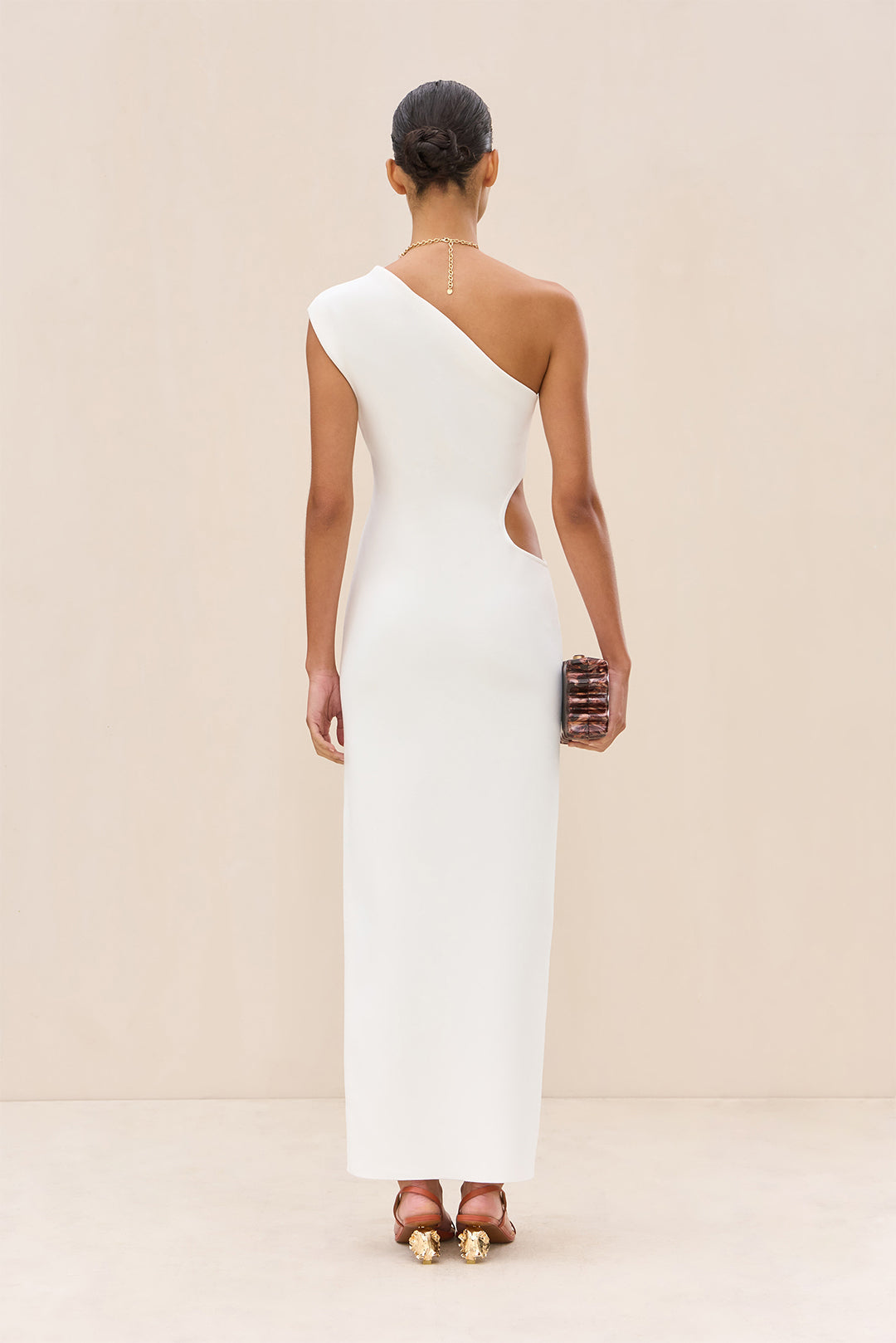 LINNEA KNIT DRESS - OFF WHITE