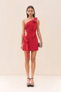 BLENDIE KNIT DRESS - MERLOT