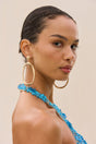 SERENA EARRING - BRUSHED BRASS