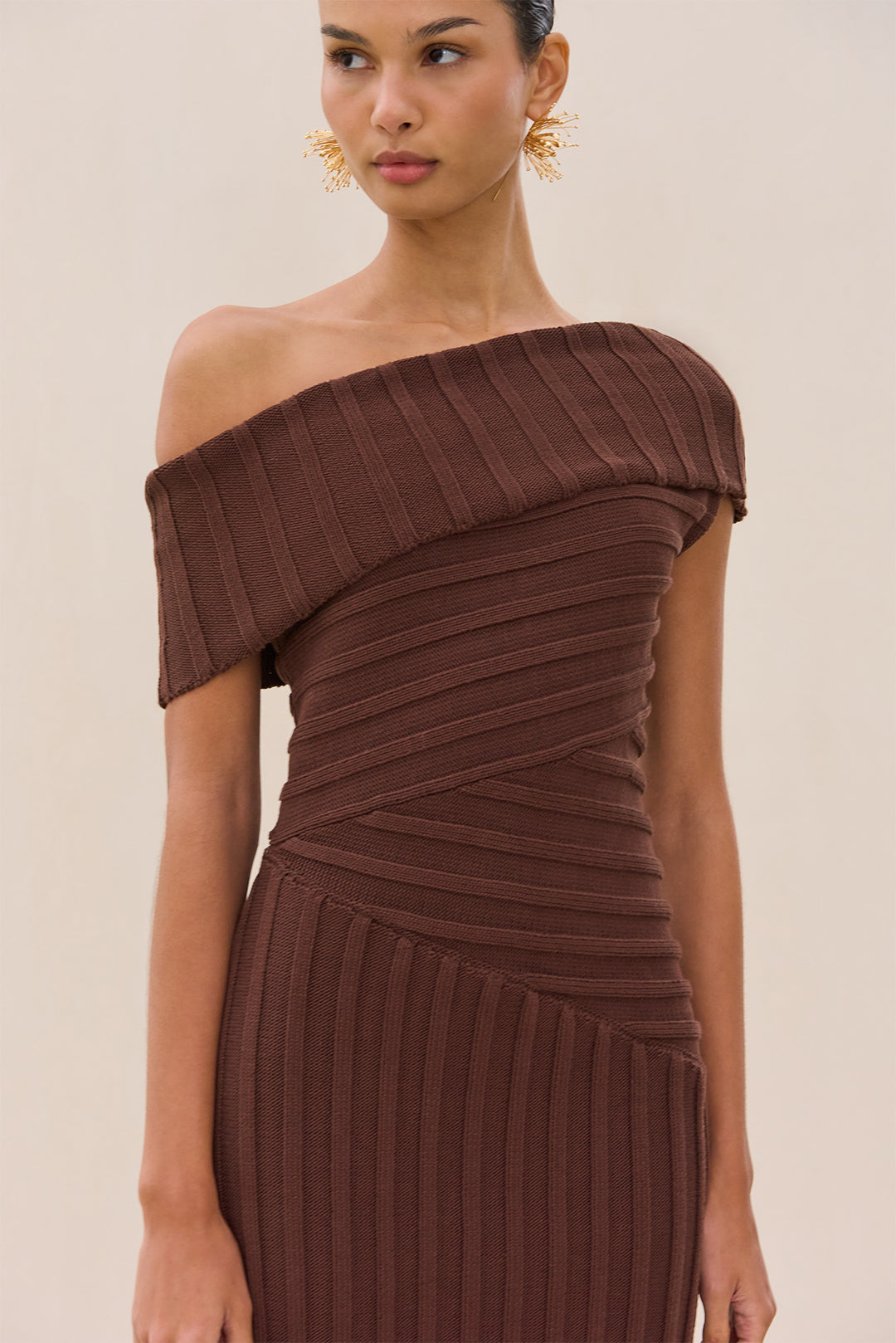 Cult Gaia - Oceane Knit Dress - Java Cult Gaia - Oceane Knit Dress - Java