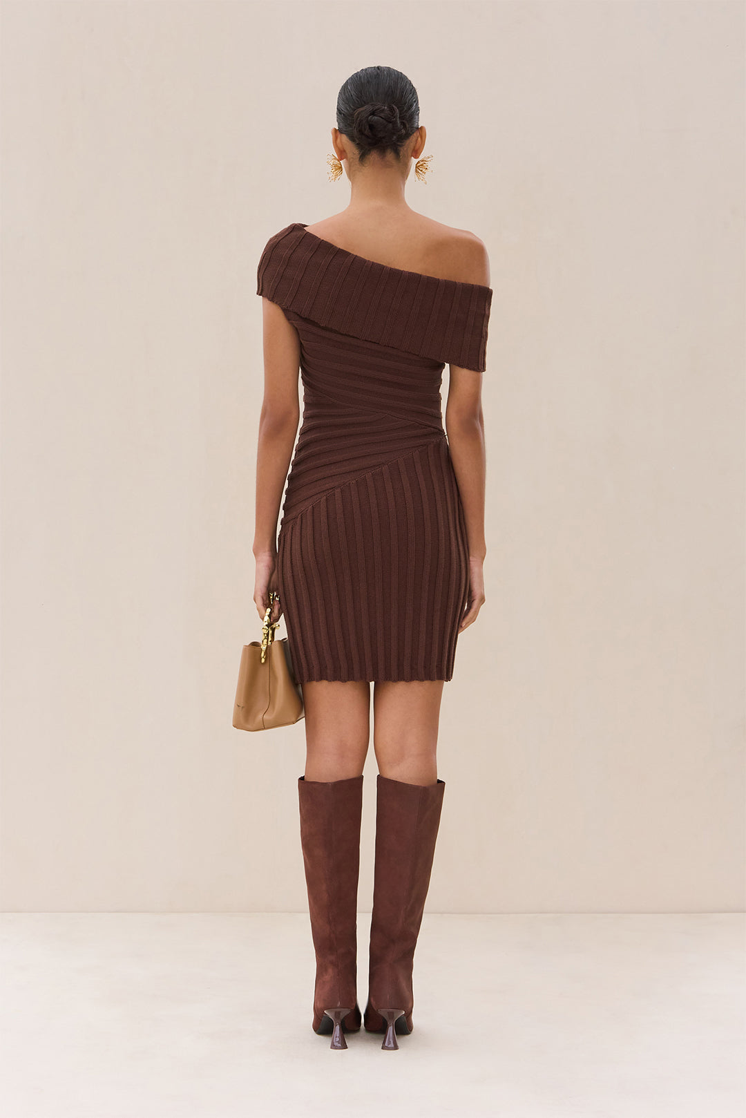 OCEANE KNIT DRESS - JAVA