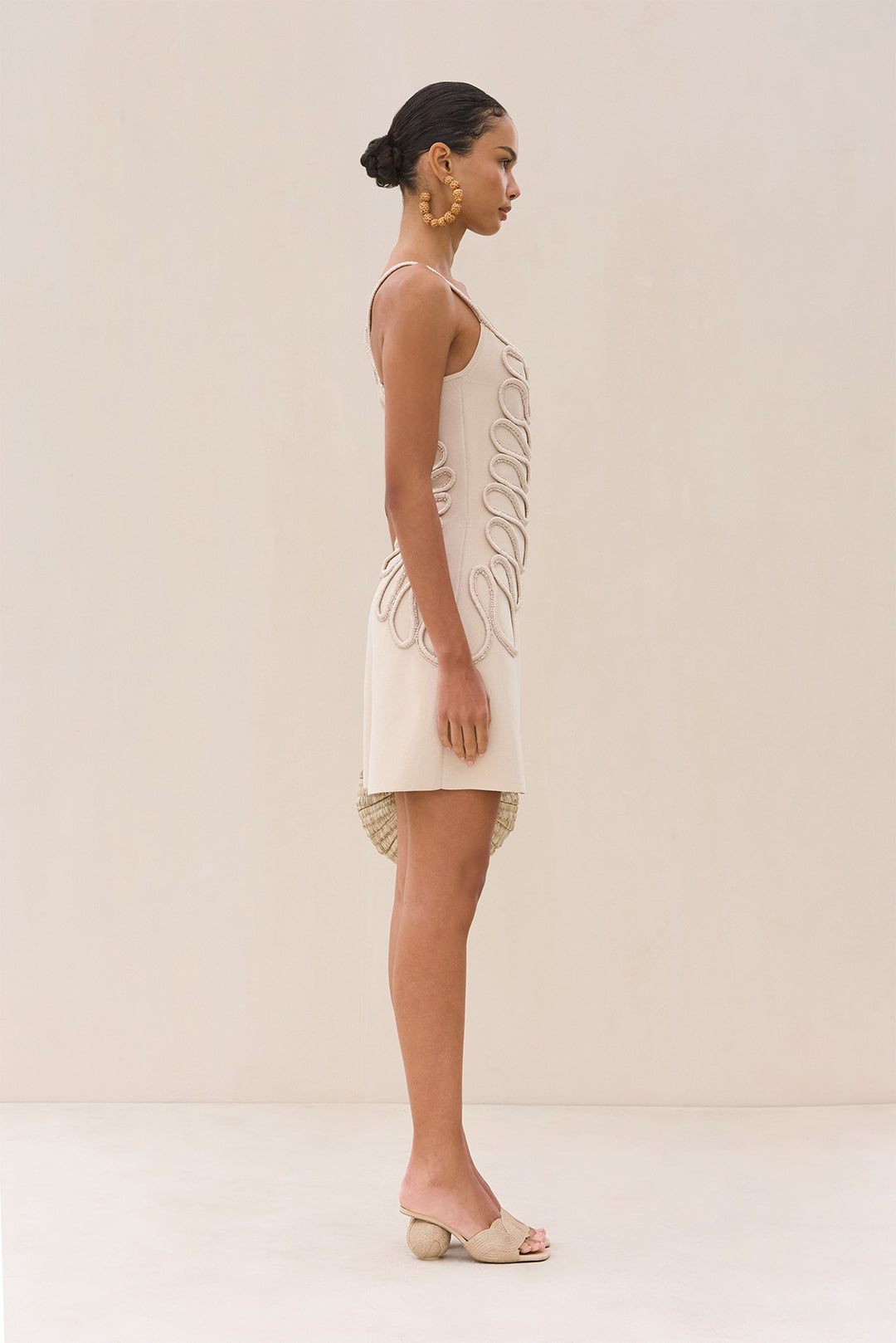 AIMEE KNIT DRESS - BEACH