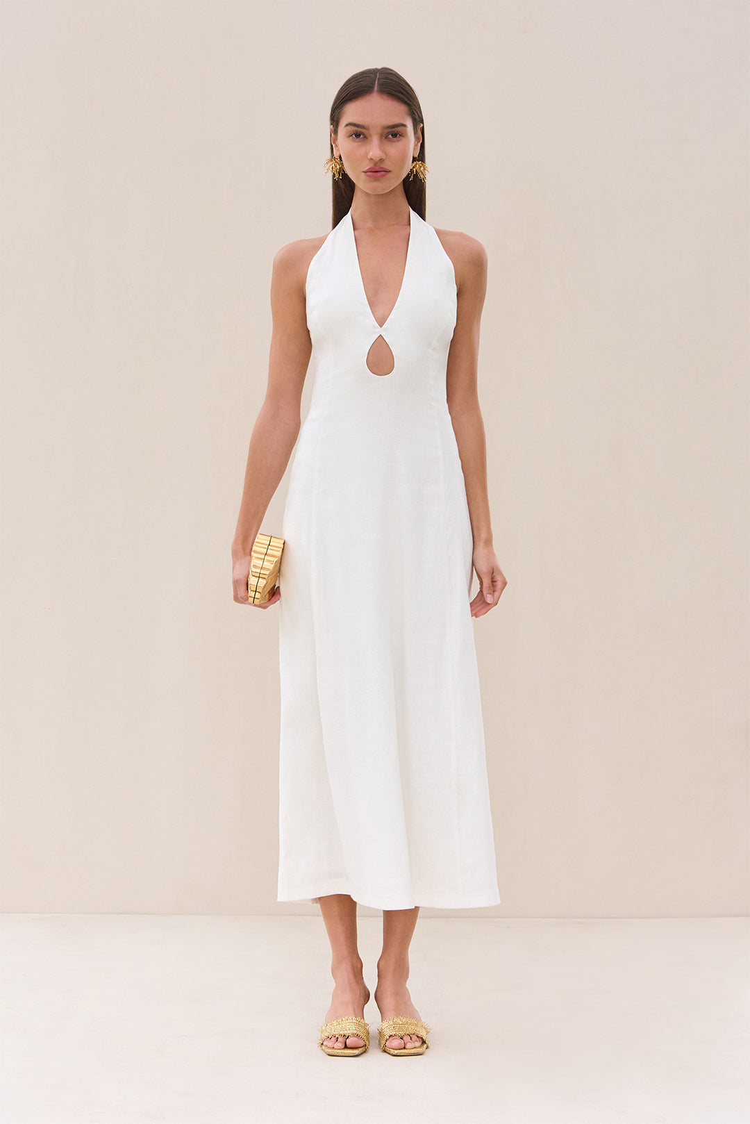 LIANNA DRESS - OFF WHITE