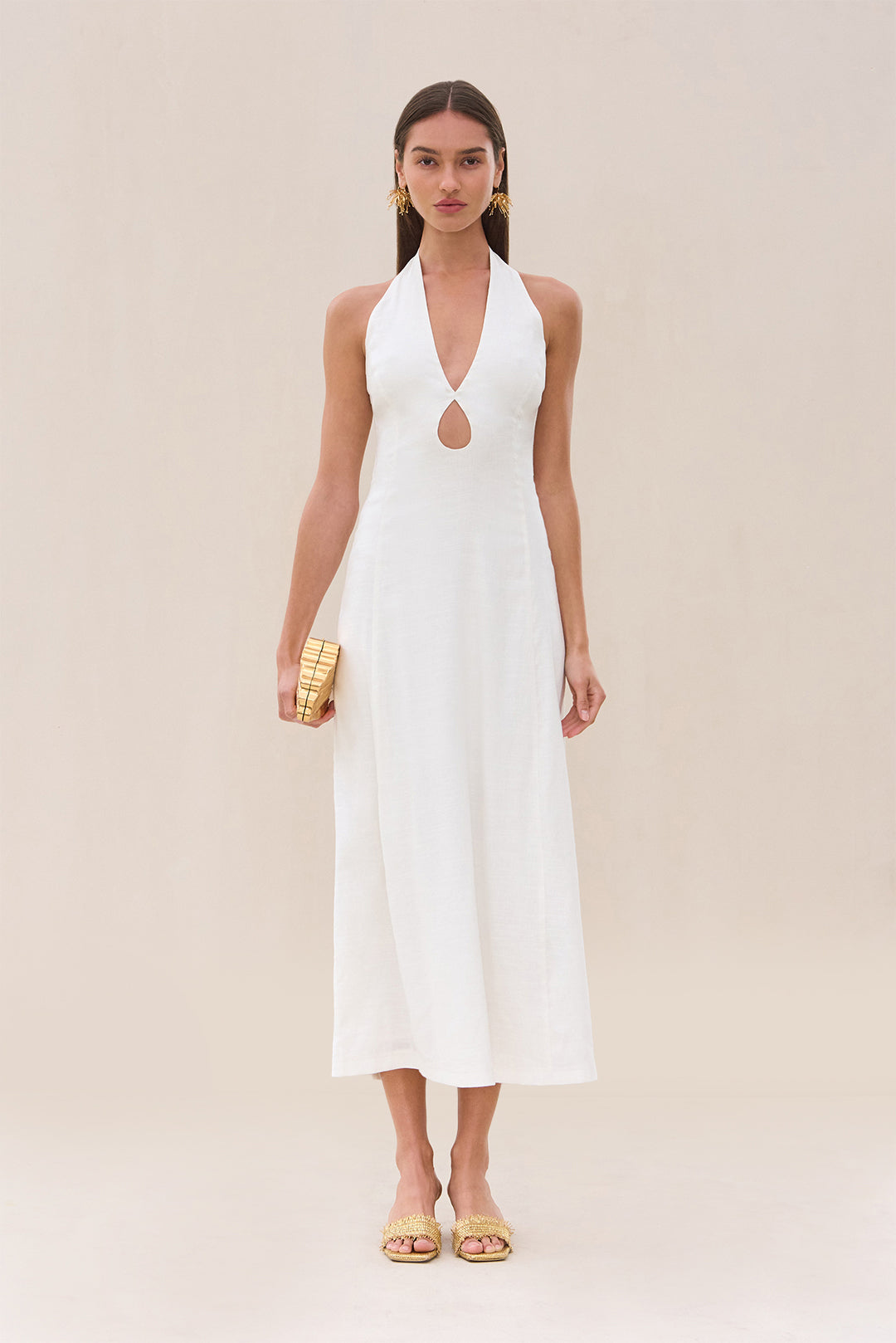 LIANNA DRESS - OFF WHITE CULT GAIA LIANNA DRESS - OFF WHITE CULT GAIA