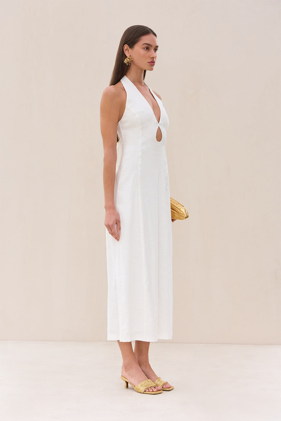 LIANNA DRESS - OFF WHITE