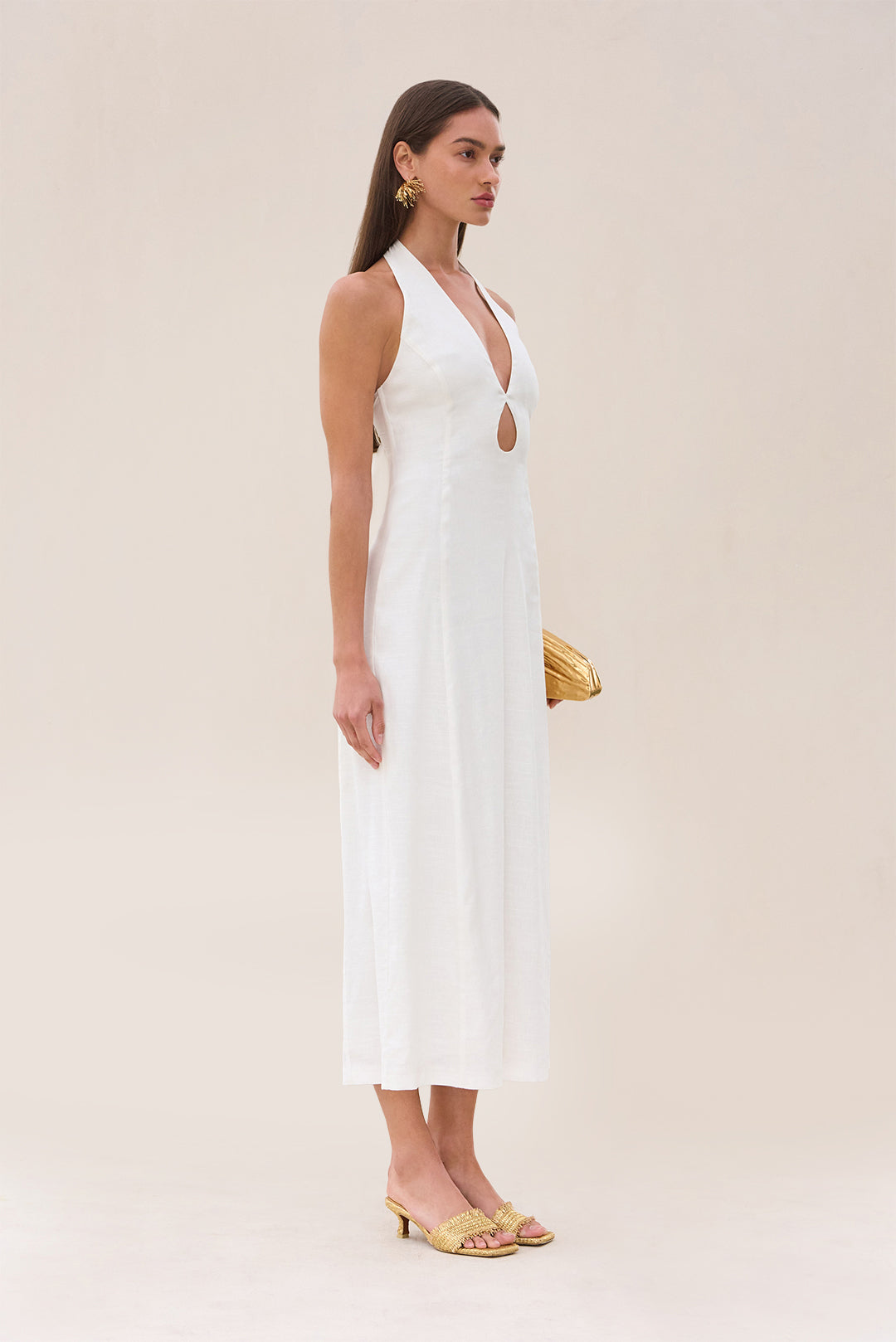 LIANNA DRESS - OFF WHITE