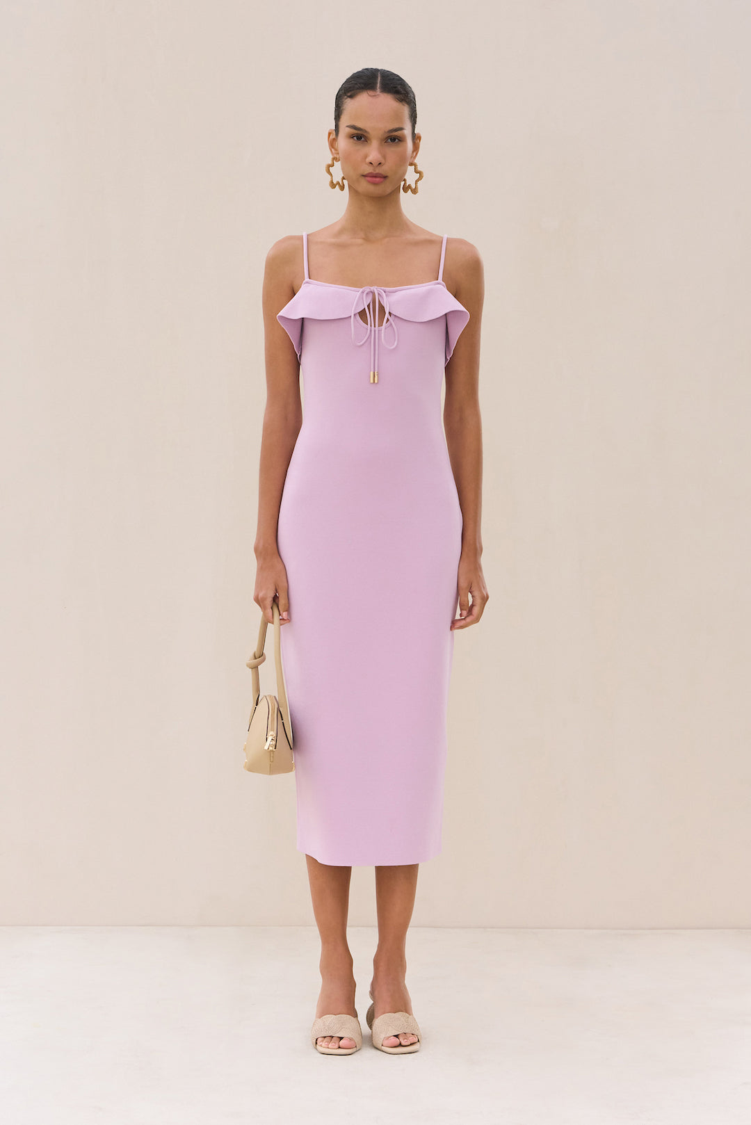 CIERA KNIT DRESS - SWEET PEA