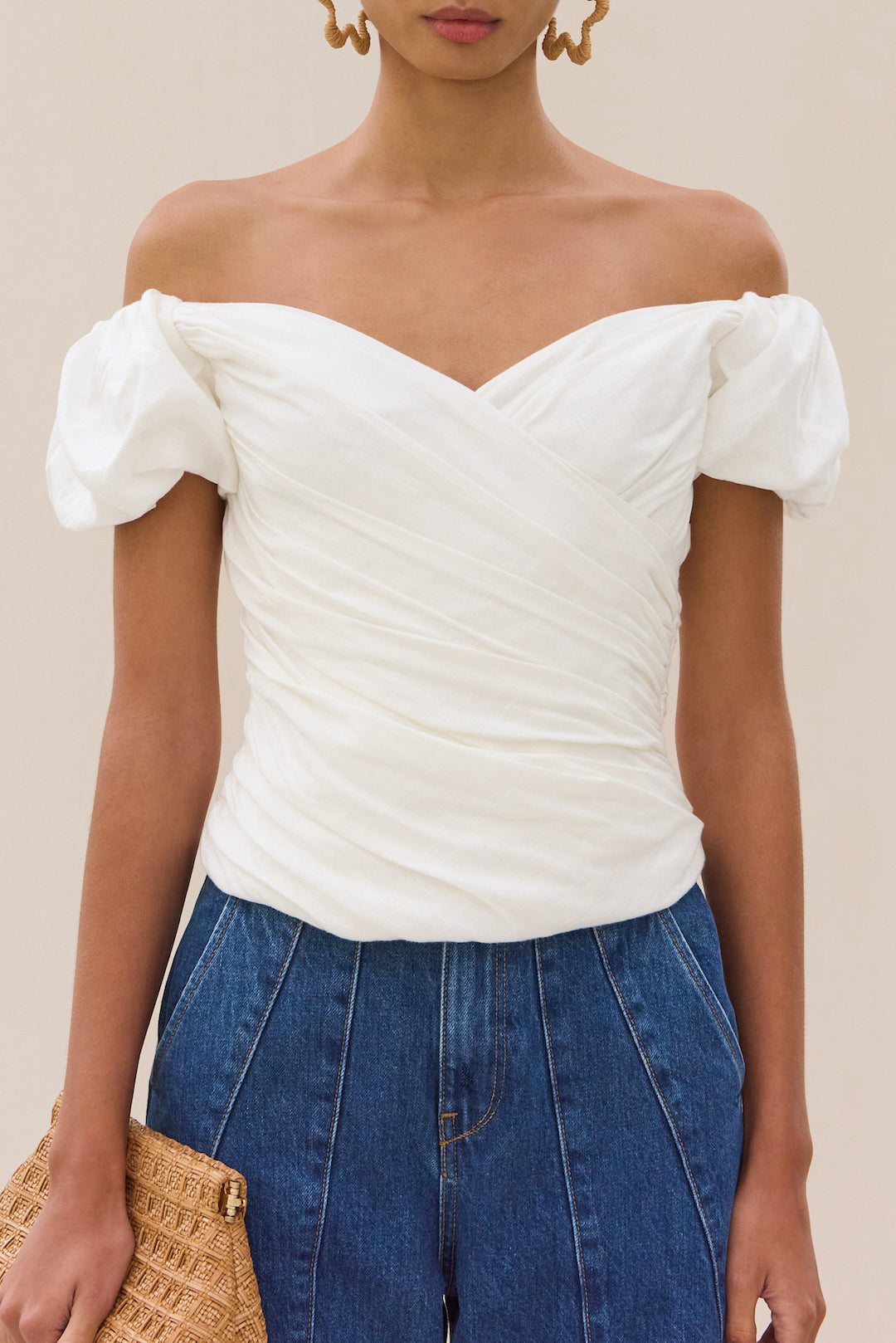 HELENE TOP - OFF WHITE