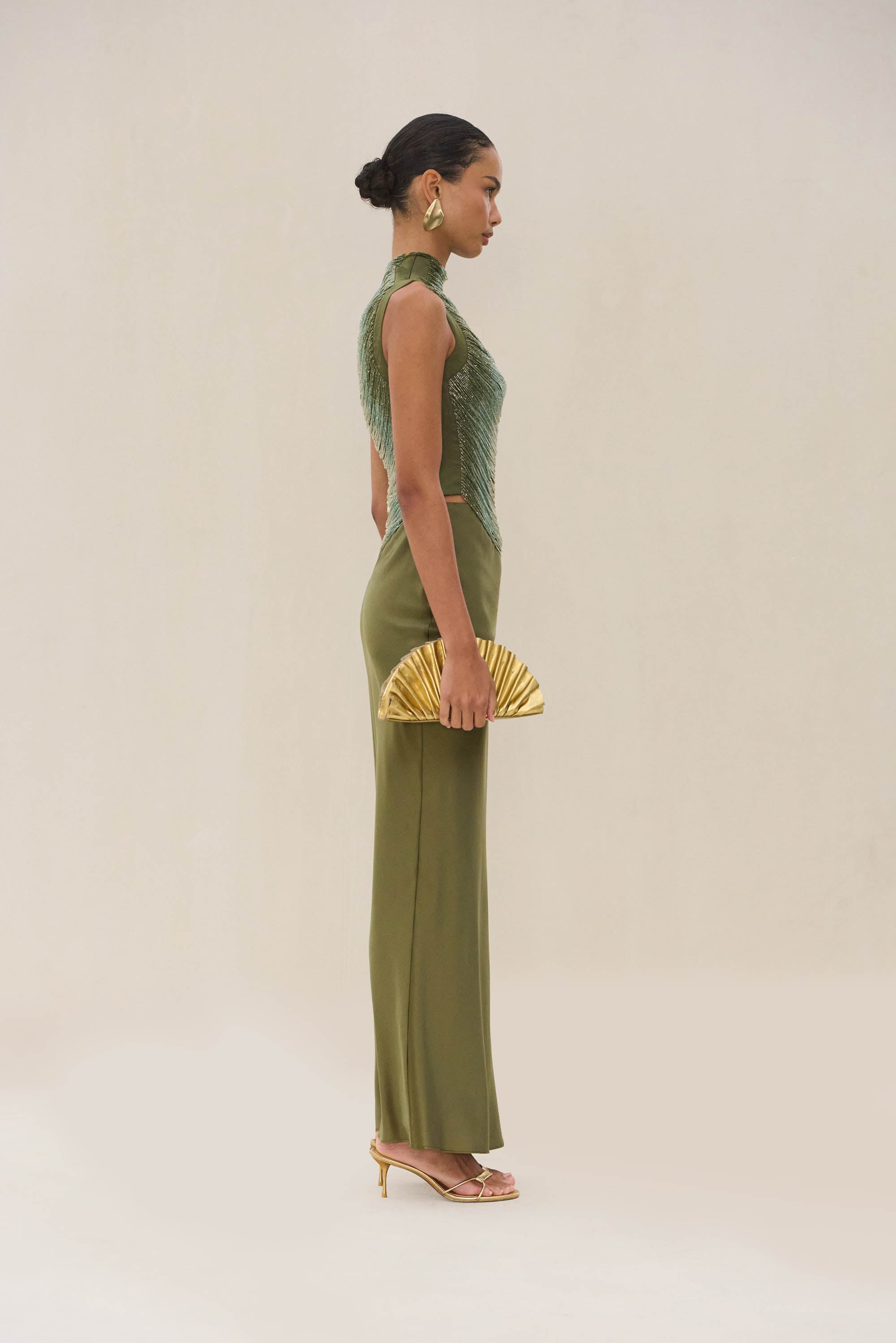 CHANTEL SKIRT - CEDAR