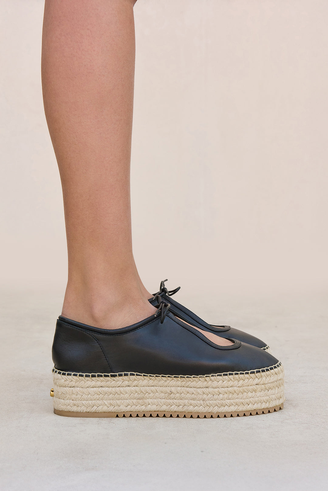 BERNICE ESPADRILLE - BLACK