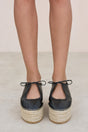 BERNICE ESPADRILLE - BLACK