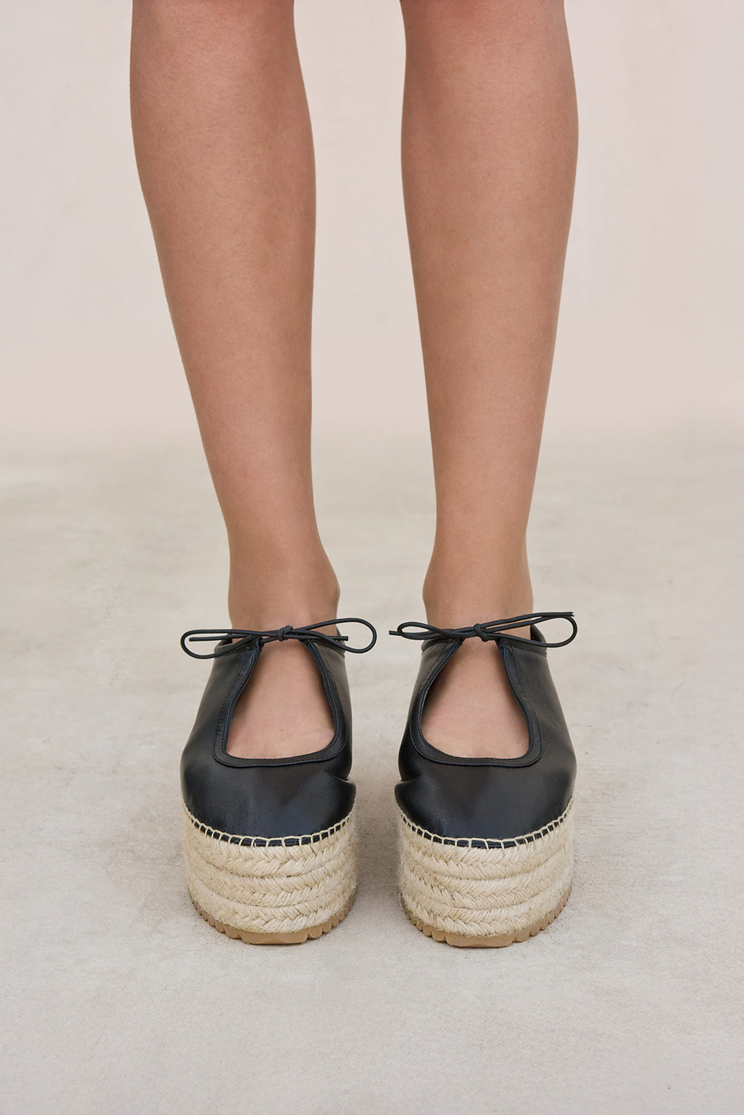 BERNICE ESPADRILLE - BLACK