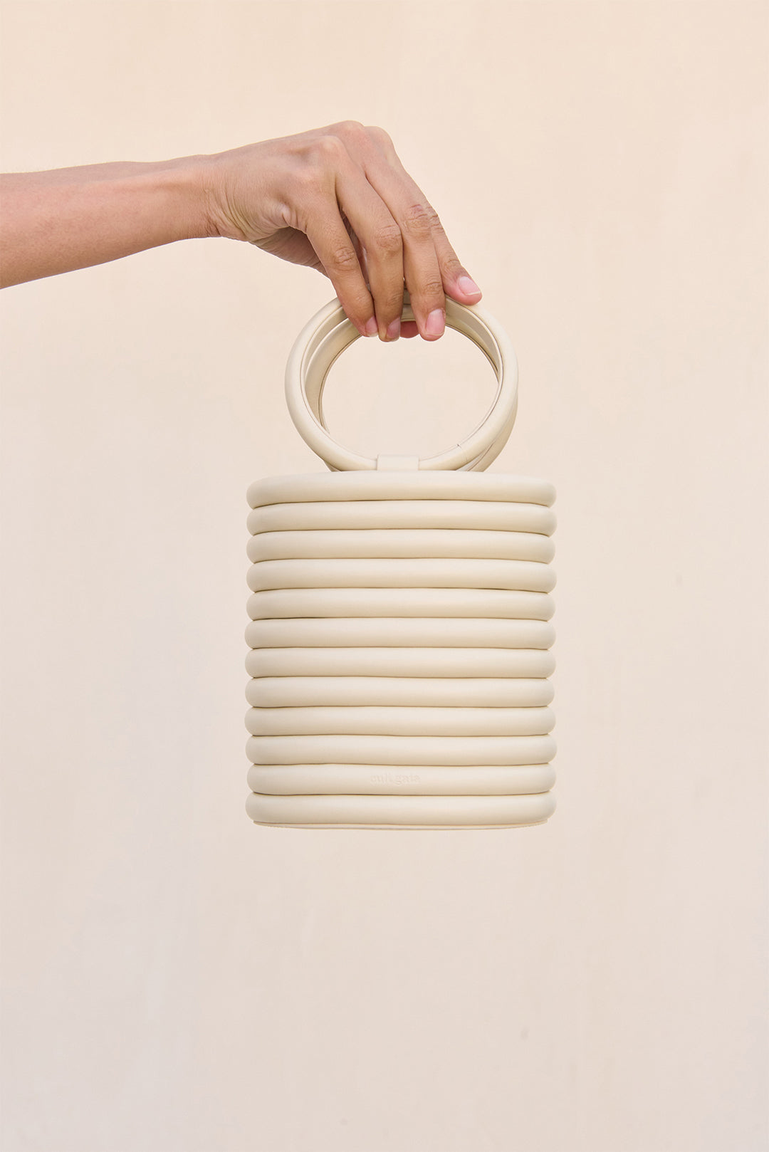 YASMINA TOP HANDLE - OFF WHITE