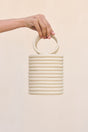 YASMINA TOP HANDLE - OFF WHITE