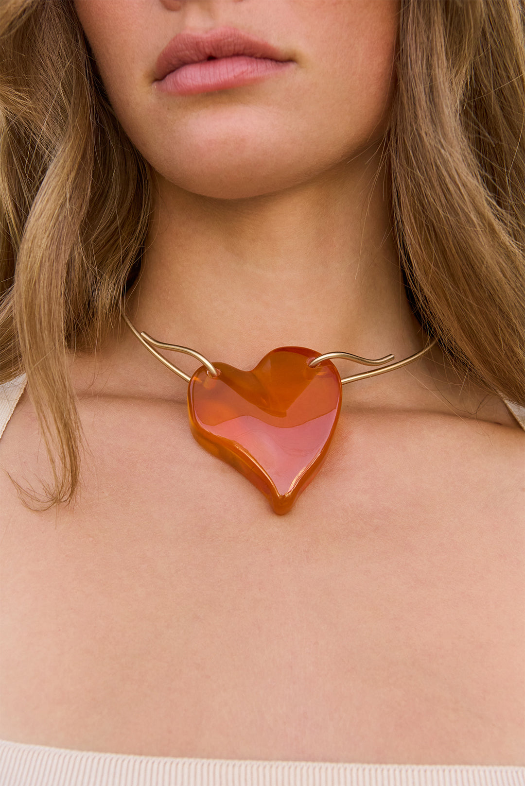 IMOGEN CHOKER - DEEP AMBER