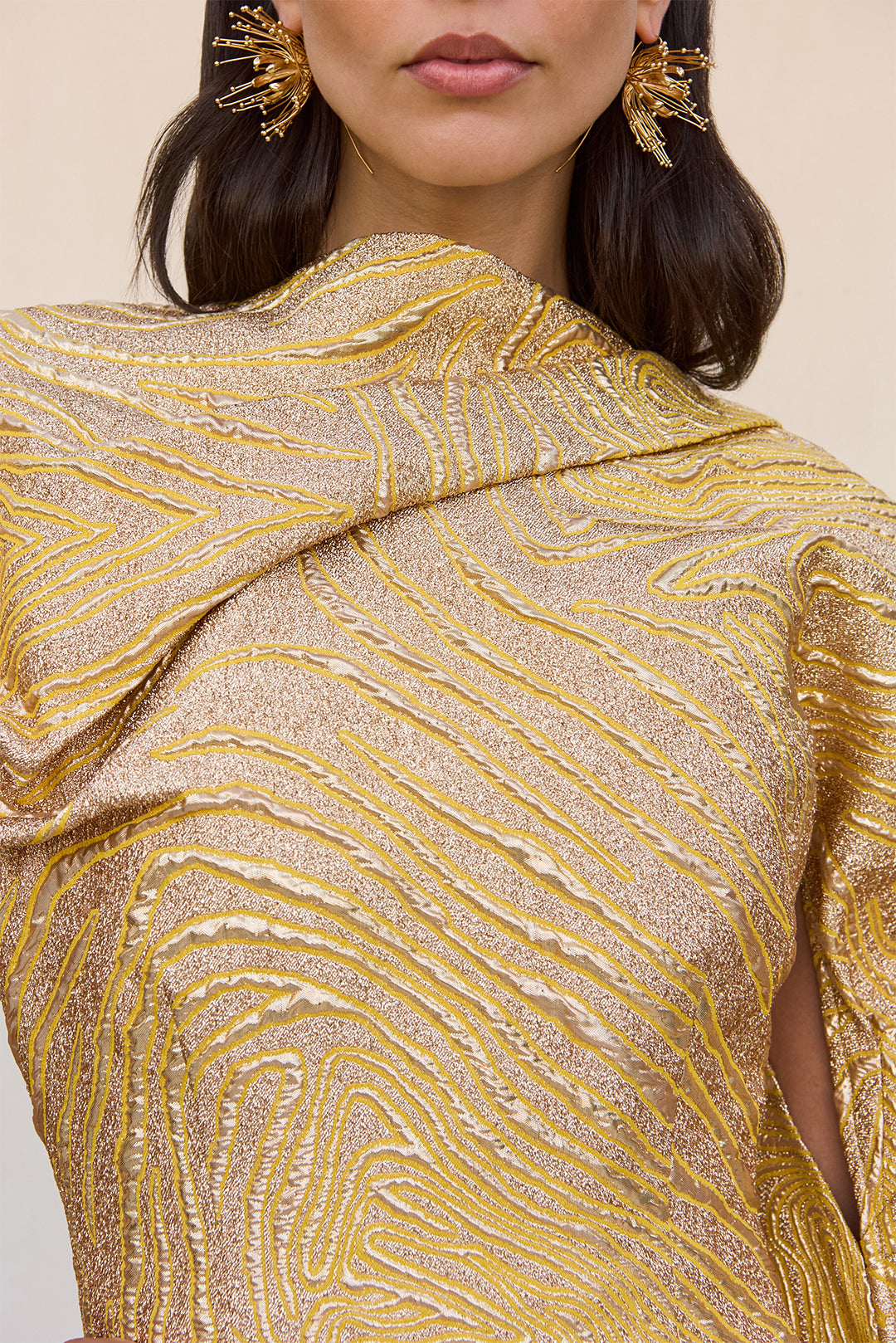 BRANDY DRESS - GOLD MULTI