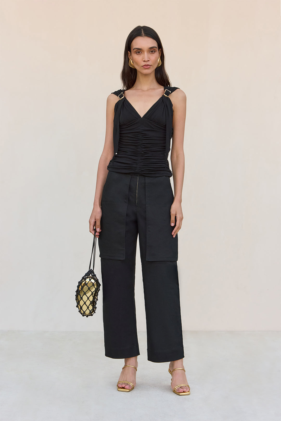 TALISA TOP - BLACK