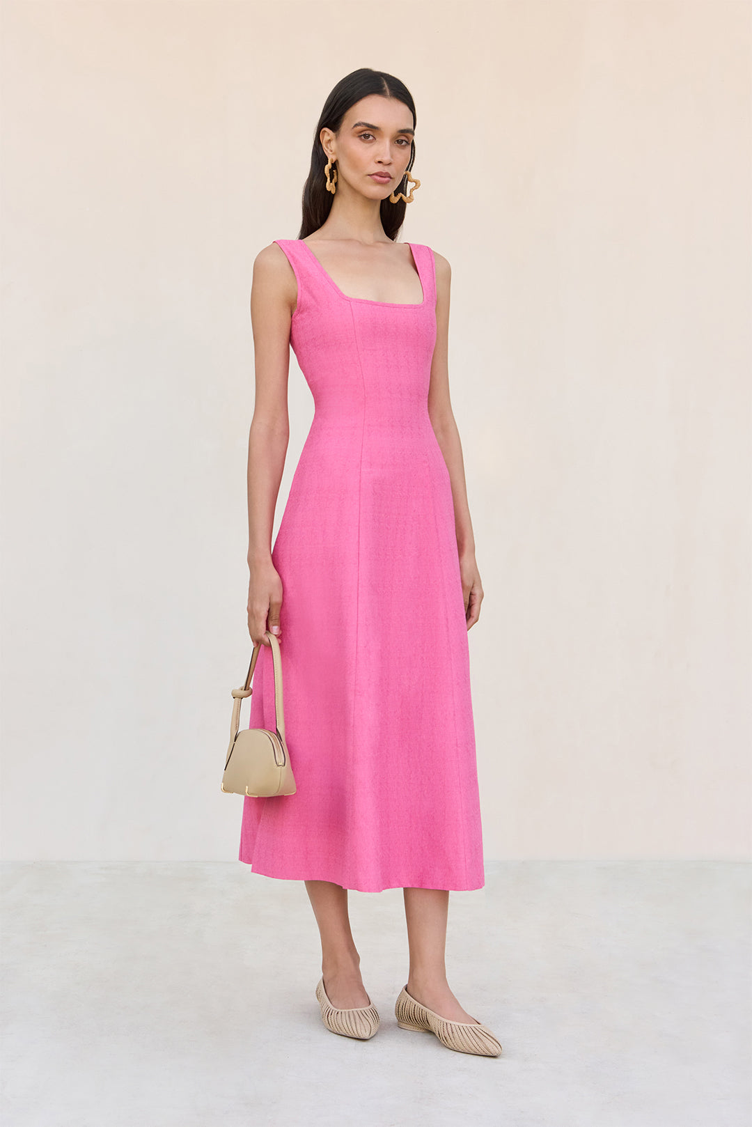LEIGH DRESS - ROSETTE