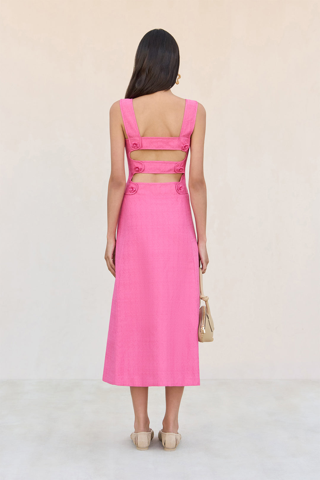 LEIGH DRESS - ROSETTE