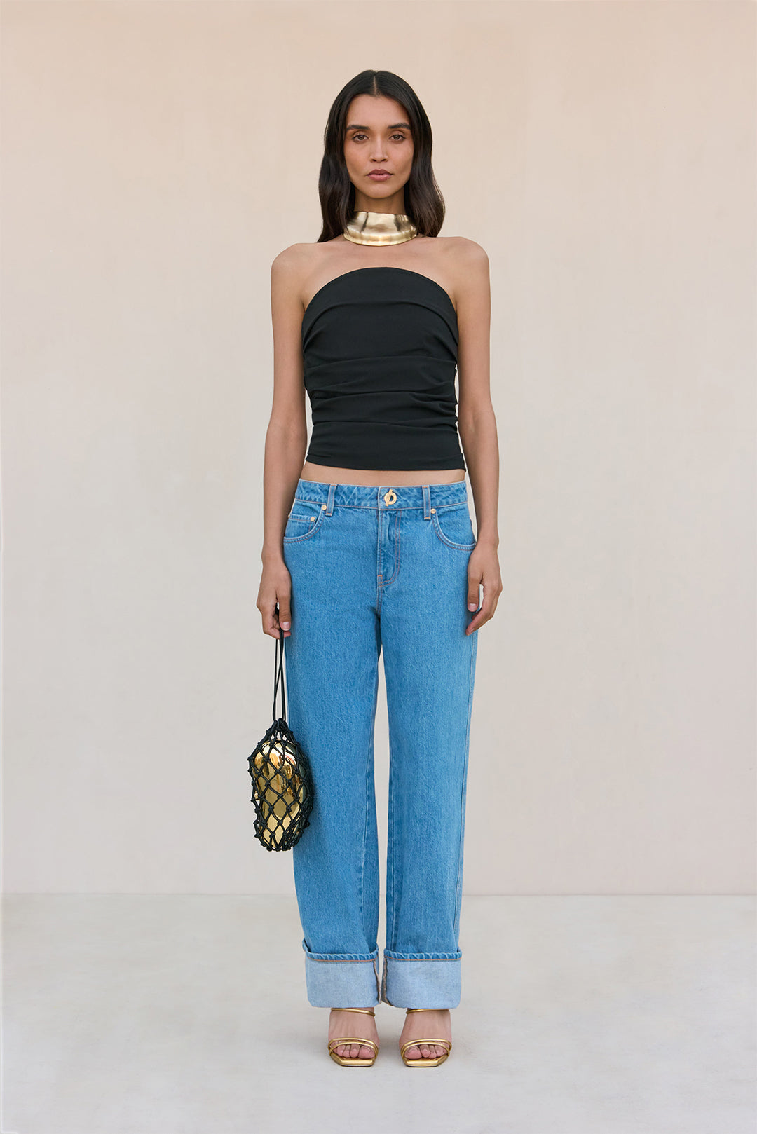 KRISHA TOP - BLACK